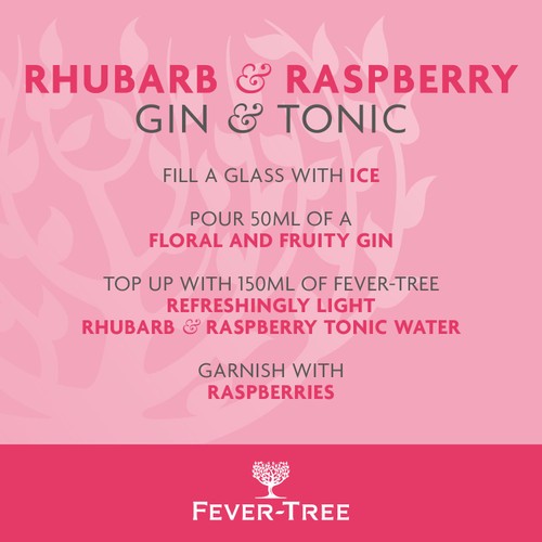 Fever-Tree Light Rhubarb & Raspberry Tonic  thumbnail 4