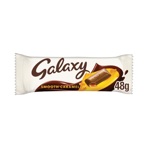 Galaxy Smooth Caramel & Milk Chocolate Snack Bar 48g