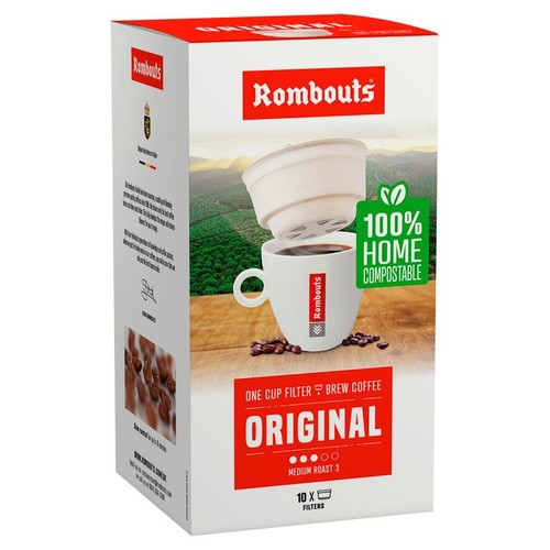Rombouts Original Compostable One Cup Filter Coffee thumbnail 2
