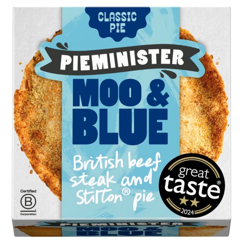 Pieminister Moo & Blue British Steak & Stilton Pie