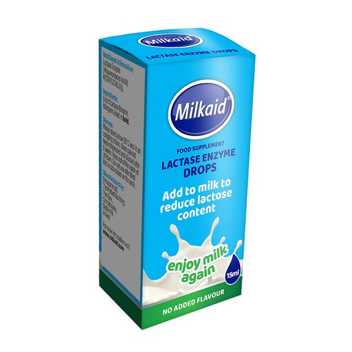 Milkaid Lactase Enzyme Drops thumbnail 2