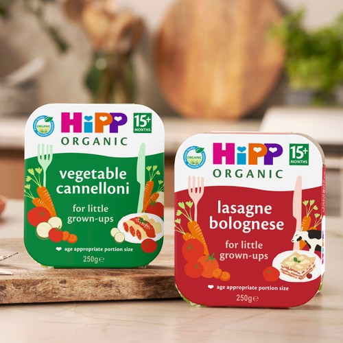 HiPP Organic Vegetable Cannelloni Toddler Tray Meal 15+ Months thumbnail 5