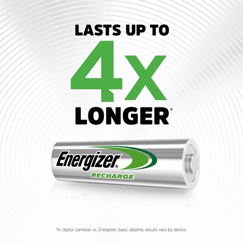 Energizer Power Plus AA Rechargeable Batteries thumbnail 2