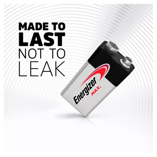 Energizer Max 9V Batteries, Alkaline thumbnail 3