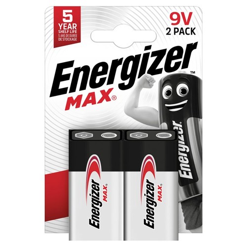 Energizer Max 9V Batteries, Alkaline thumbnail 7