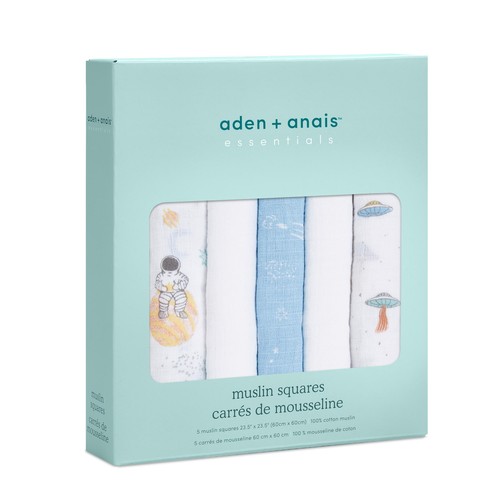 Aden + Anais Muslin Squares, Space Explorers