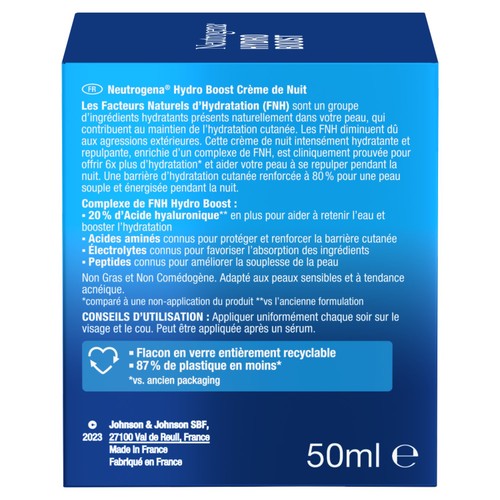 Neutrogena Hydro Boost Night Cream for Dry Skin thumbnail 7