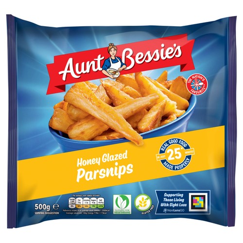 Aunt Bessie's Honey Glazed Parsnips  thumbnail 2