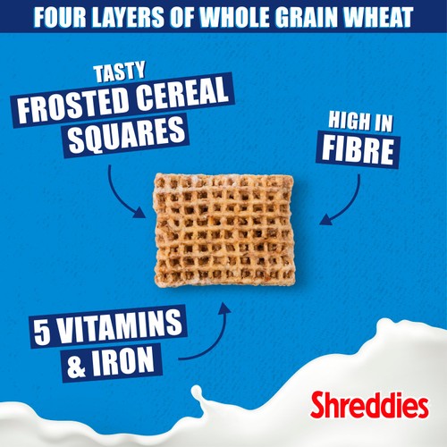 Shreddies Frosted Breakfast Cereal thumbnail 8