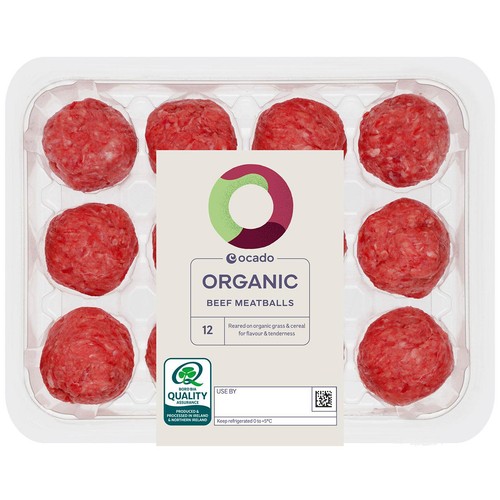 Ocado Organic 12 Beef Meatballs thumbnail 2