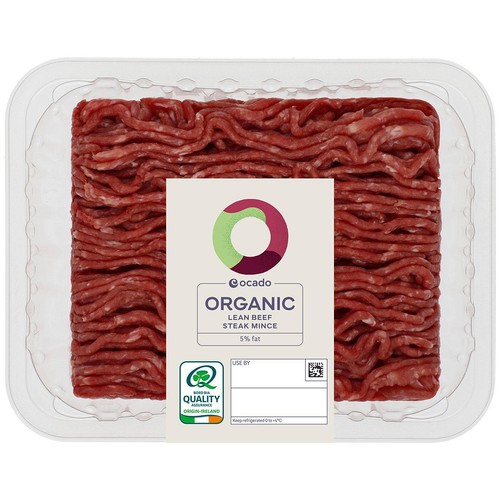 Ocado Organic Lean Beef Steak Mince 5% Fat thumbnail 2