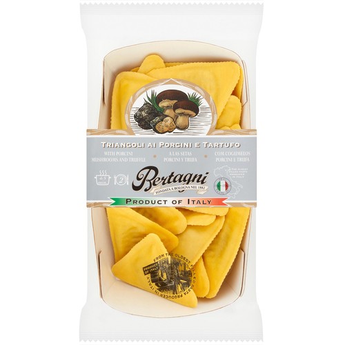 Bertagni Porcini Mushroom and Truffle Triangoli
