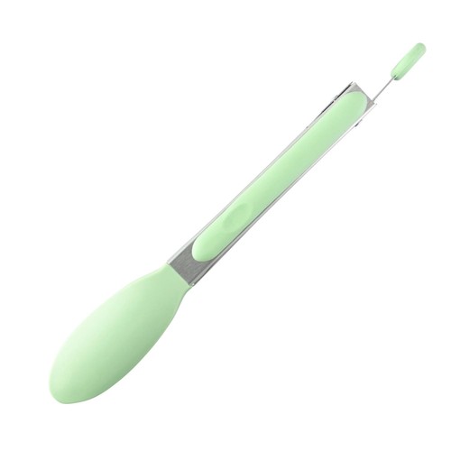 Stainless Steel Tongs, Green thumbnail 3