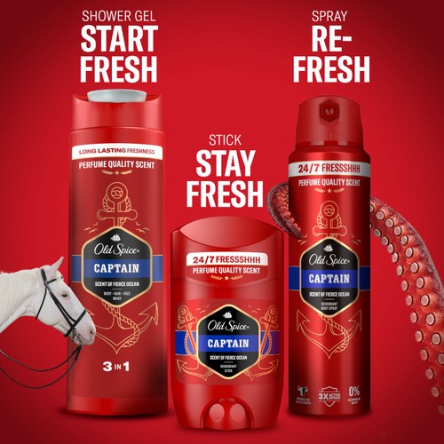 Old Spice Deodorant Stick Captain thumbnail 8