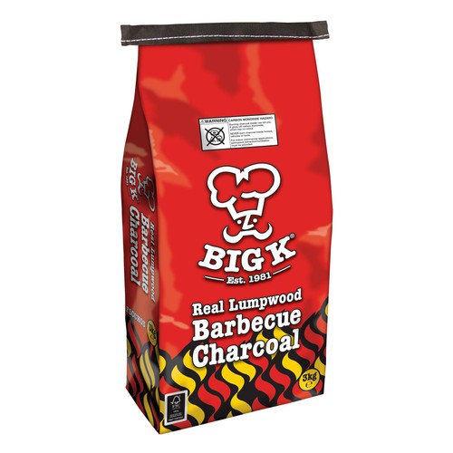 Big K Barbecue Lumpwood Charcoal FSC