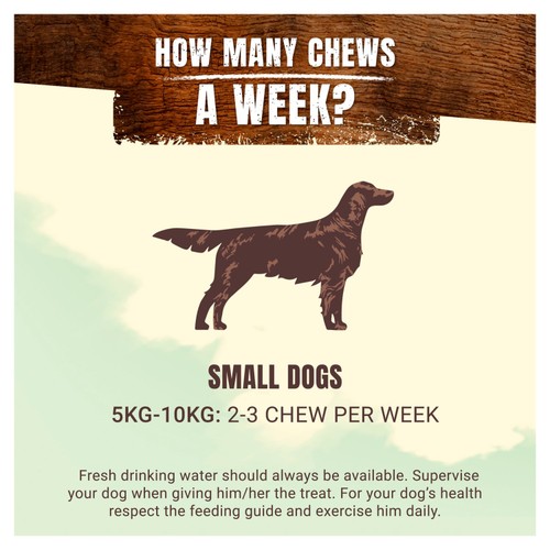 Adventuros Wild Chew Venison Small Dog Treats thumbnail 4