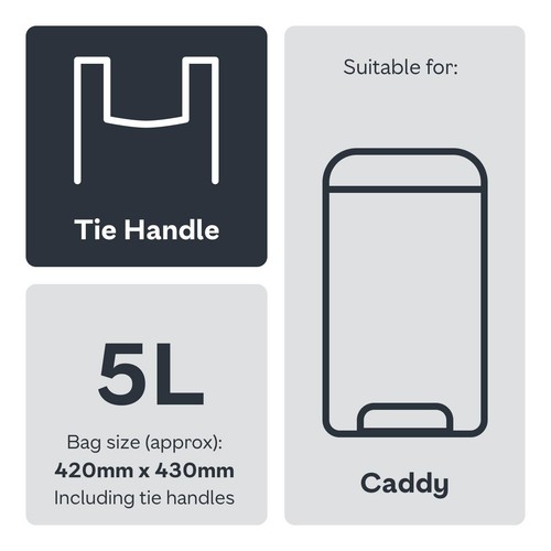 Ocado Compostable Caddy Liners 5L thumbnail 3