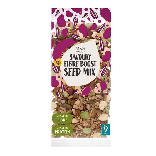 M&S Savoury Fibre Boost Seed Mix