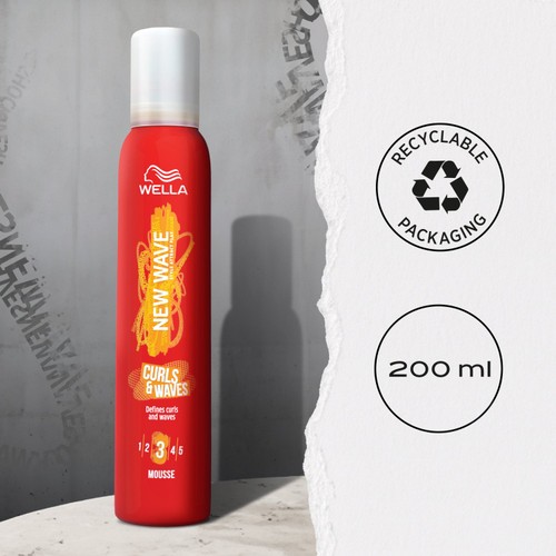 Wella Shockwaves Curls and Waves Mousse thumbnail 6