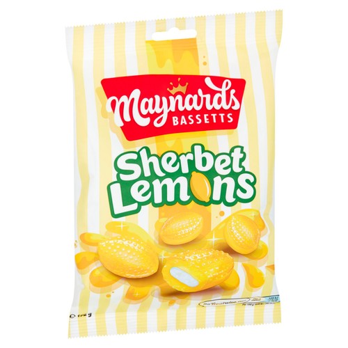 Maynards Bassetts Sherbet Lemons Sweets Bag thumbnail 4