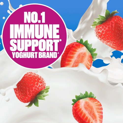 Actimel Strawberry Fat Free Immune Support Yoghurt Drink Multipack thumbnail 4