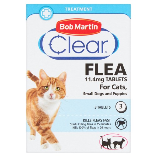 Bob Martin Clear Flea Tablets for Cats thumbnail 2