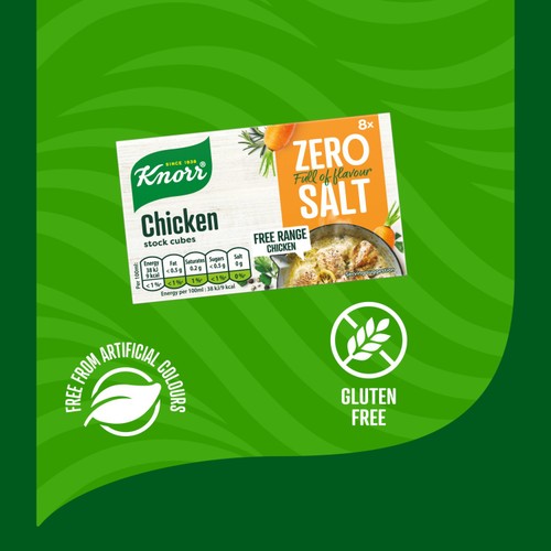 Knorr 8 Chicken Zero Salt Stock Cubes thumbnail 7