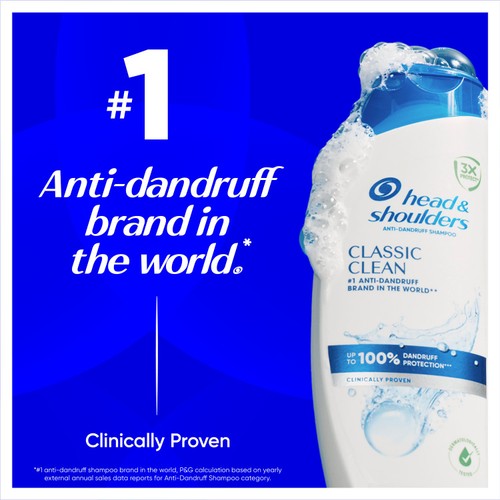 Head & Shoulders Classic Clean Shampoo thumbnail 3