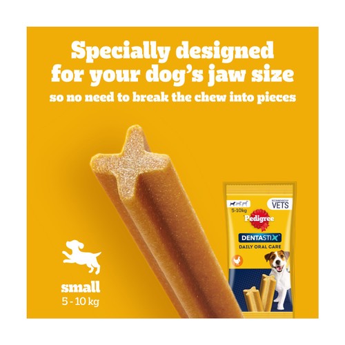 Pedigree Dentastix Daily Adult Small Dog Treats 35 x Dental Sticks thumbnail 5