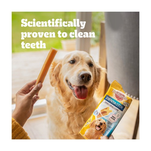 Pedigree Dentastix Daily Adult Large Dog Treats 42 x Dental Sticks thumbnail 3