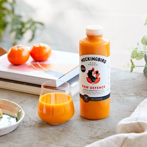 Mockingbird Raw Defence Smoothie, Mango, Passion Fruit, Carrot thumbnail 4