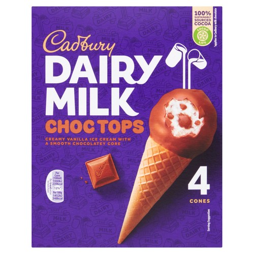 Cadbury Choc Top Ice Cream Cones thumbnail 2