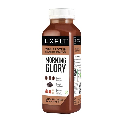 EXALT Morning Glory Coffee & Cacao Breakfast Protein Smoothie thumbnail 2