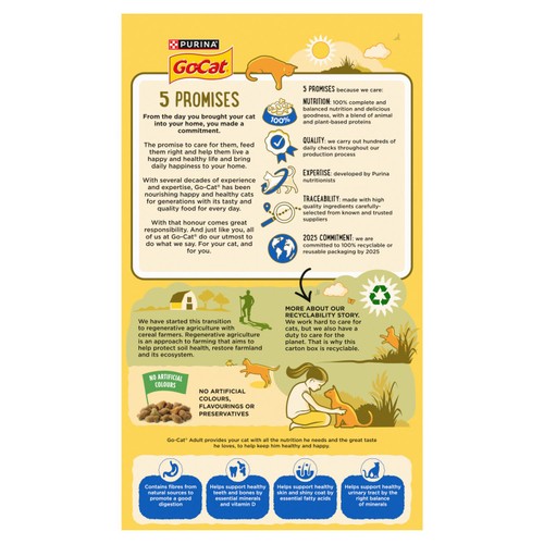 Go-Cat Herring with Vegetables Dry Cat Food thumbnail 7