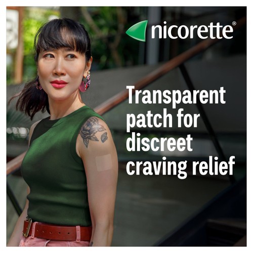 Nicorette Invisi 15mg Patch, (7 Patches), Quit Smoking Aid, Nicotine Patch thumbnail 5