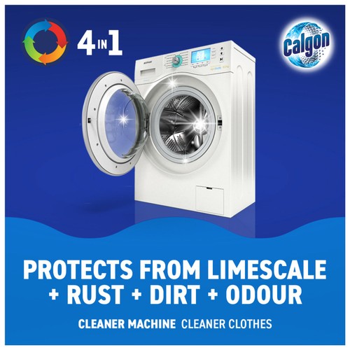 Calgon 4-in-1 Washing Machine Water Softener Tablets thumbnail 2