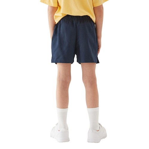 M&S Pure Cotton School Shorts, 9-10 Years, Navy thumbnail 5