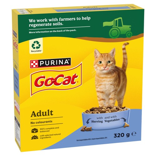 Go-Cat Herring with Vegtables Dry Cat Food thumbnail 2