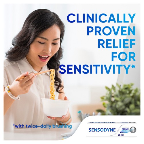 Sensodyne Repair & Protect Sensitive Whitening Toothpaste thumbnail 3