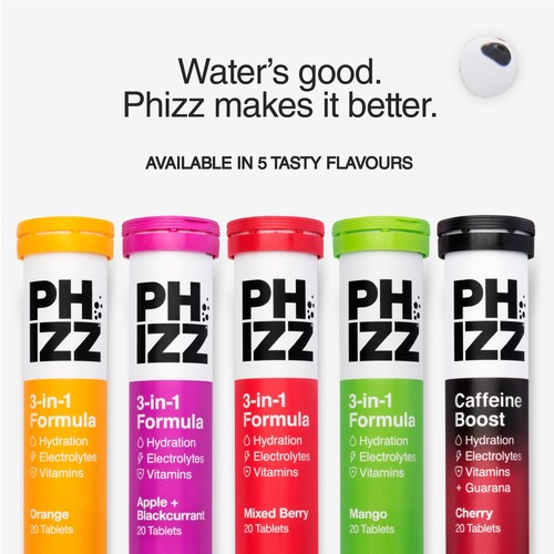 Phizz Orange Multivitamin, Hydration & Electrolyte Effervescent Tablets thumbnail 8