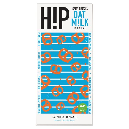 H!P Salty Pretzels Oat M!lk Chocolate