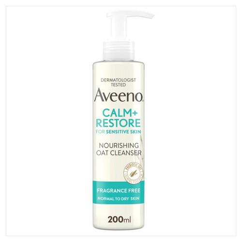 Aveeno Face Calm+Restore Nourishing Oat Face Wash Cleanser