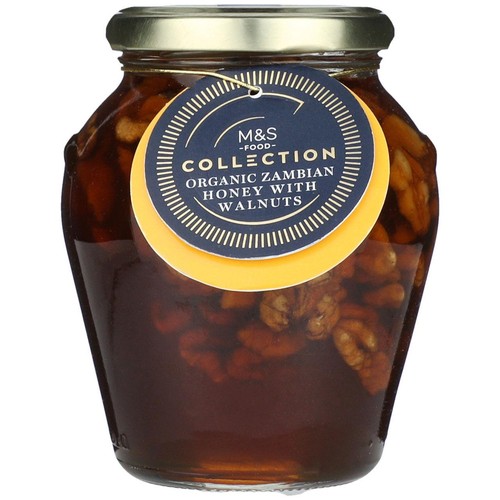 M&S Organic Zambian Honey with Walnuts