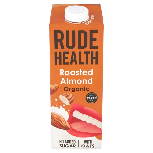 Rude Health Organic Roasted Almond Oat Drink Longlife