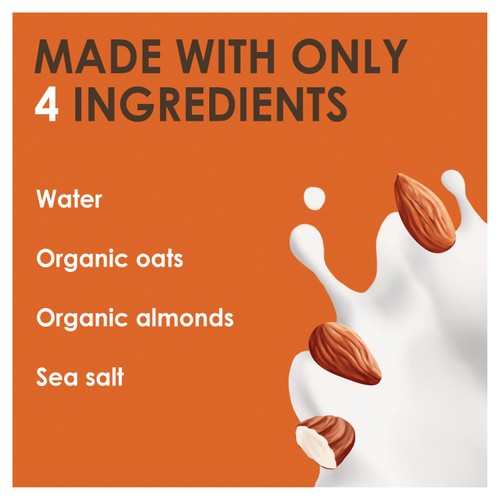 Rude Health Organic Roasted Almond Oat Drink Longlife thumbnail 3