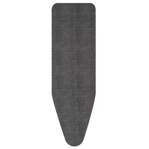 Brabantia 124cm x 38cm Denim Black Ironing Board Cover 2mm foam