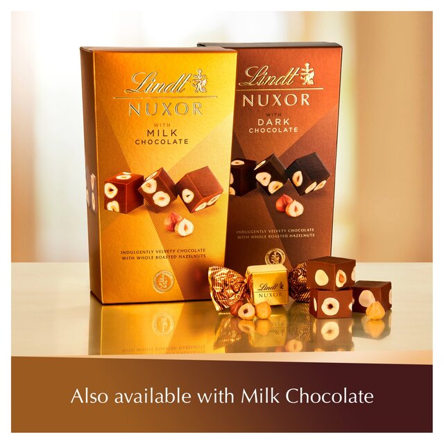 Lindt NUXOR Dark Gianduja Chocolate with Hazelnuts thumbnail 8