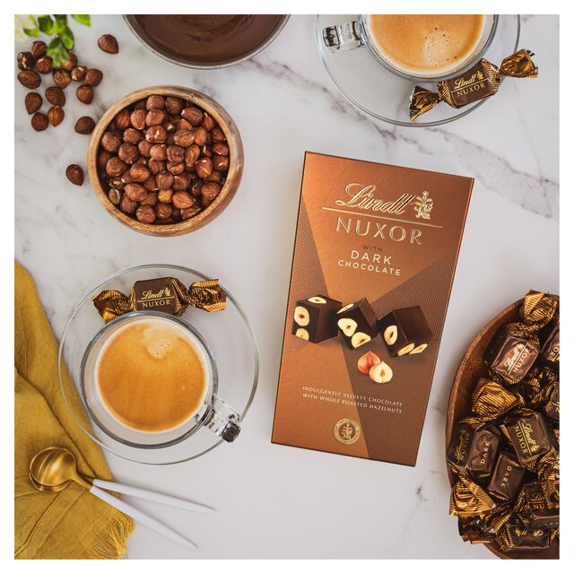 Lindt NUXOR Dark Gianduja Chocolate with Hazelnuts thumbnail 9