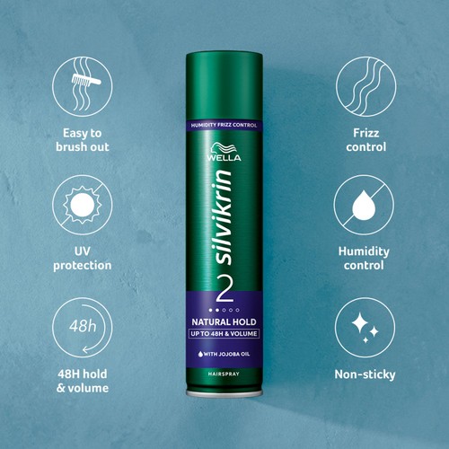 Silvikrin Classic Natural Hold Hairspray  thumbnail 2