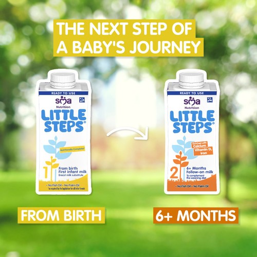 LITTLE STEPS First Infant Baby Milk from birth Ready-to-use milk 200ml thumbnail 4